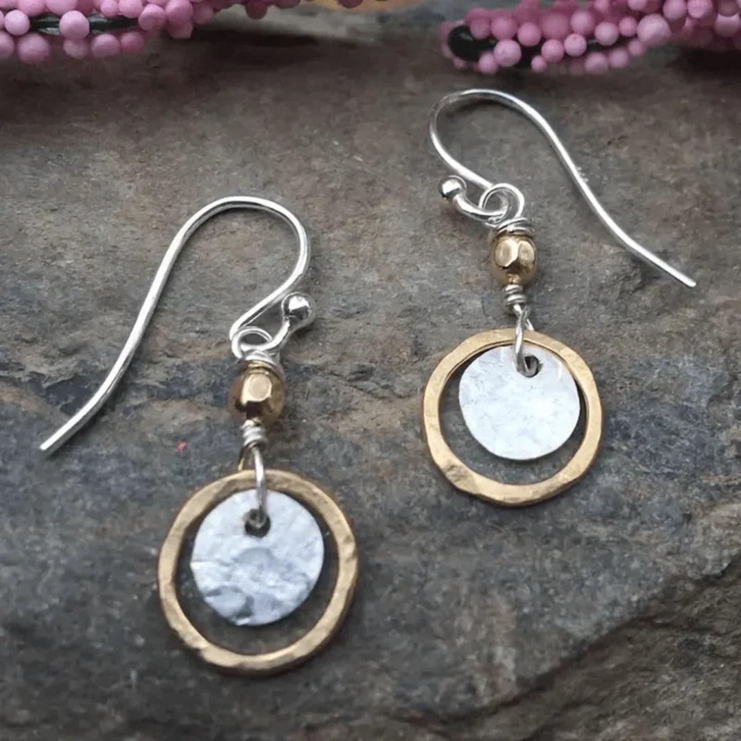 Vintage Gouden & Zilveren Oorbellen