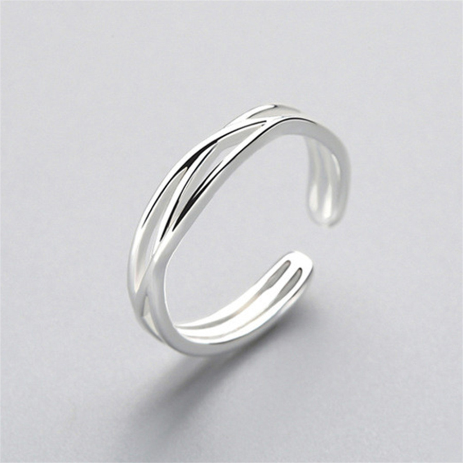 Vintage Multicross Zilveren Ring