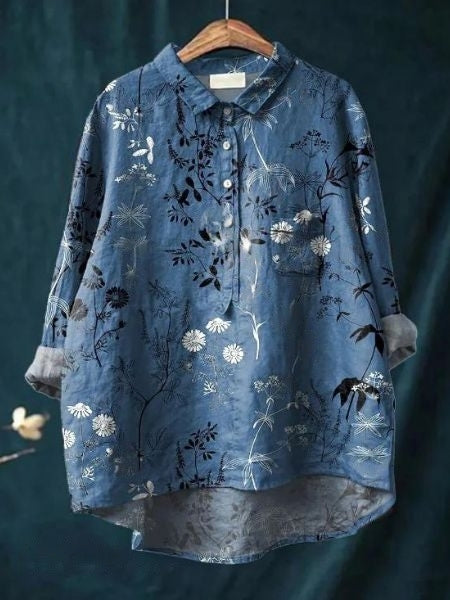 Diana | Blouse with floral print