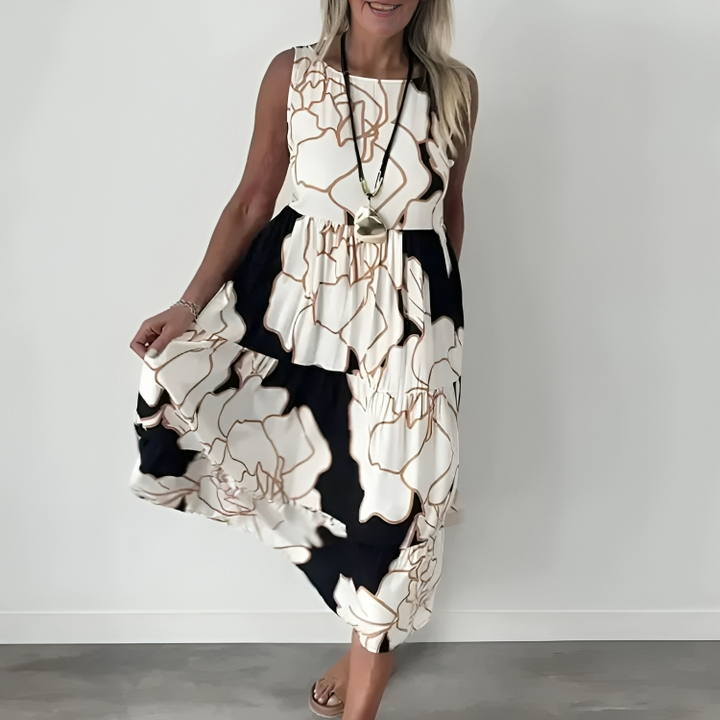 Noemi™ | Stylish Loose Floral Dress