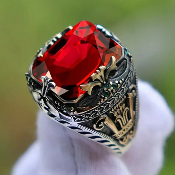 Vintage Turks Zegelring