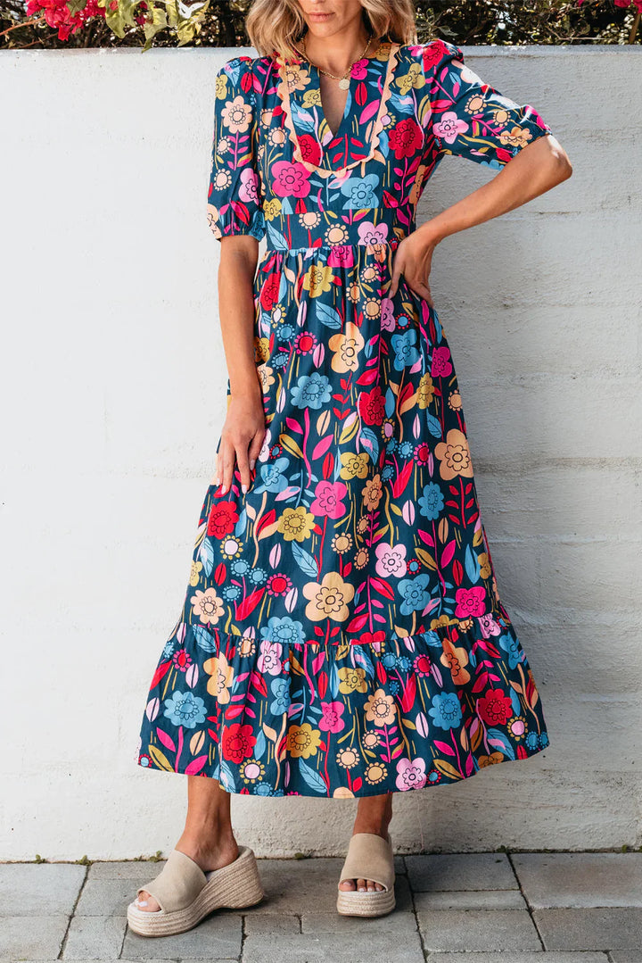 Fritza | Elegance Floral Bloom Dress