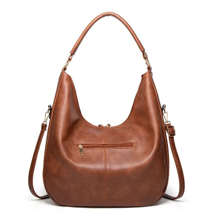 Minerva’s Classic Versatility | Vintage Leather Bag