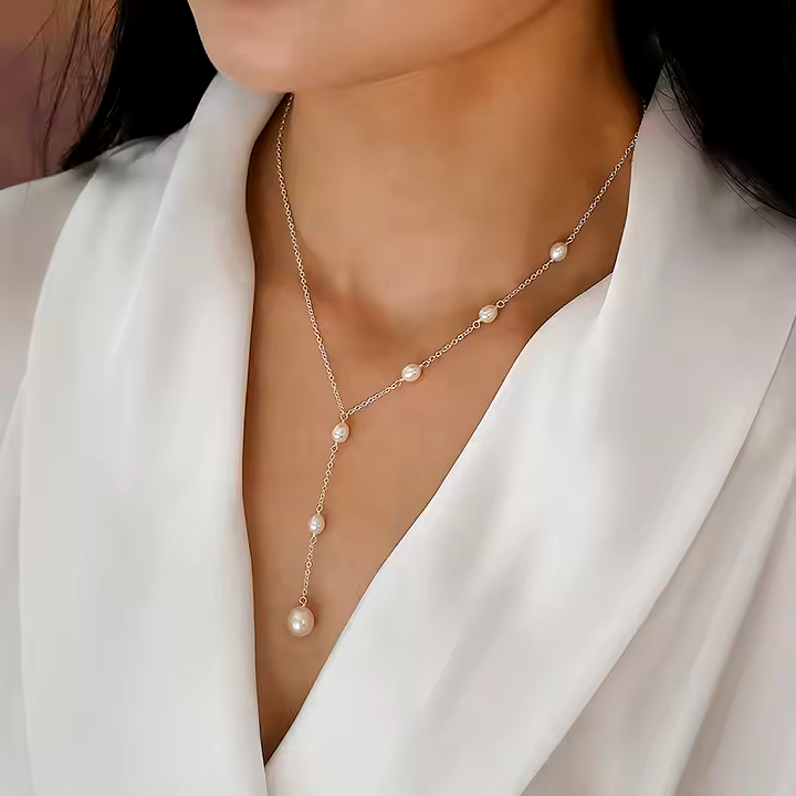 Vintage Hanger Parel Ketting