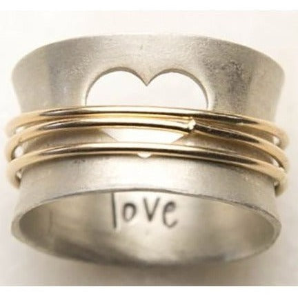 Vintage Echte Liefde Ring
