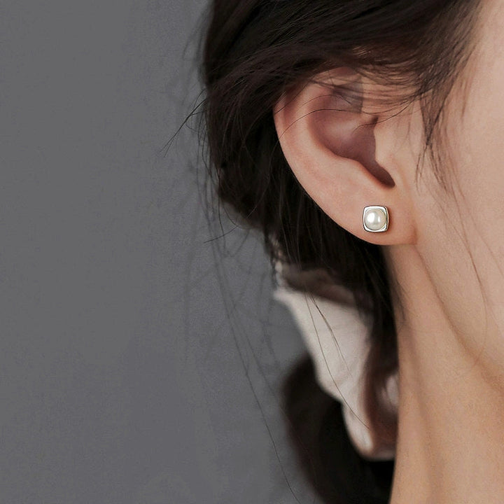 Trendy Oorbellen met Zoetwaterparels