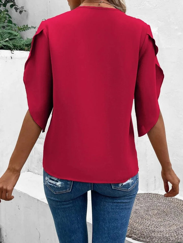 Lavia™ - Casual V-neck Blouse