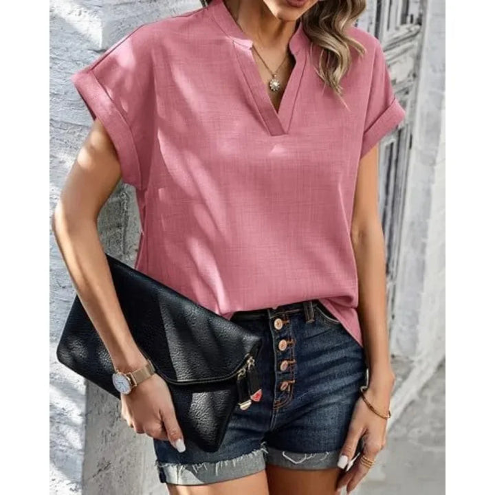 Joley™ - Casual V-neck Blouse