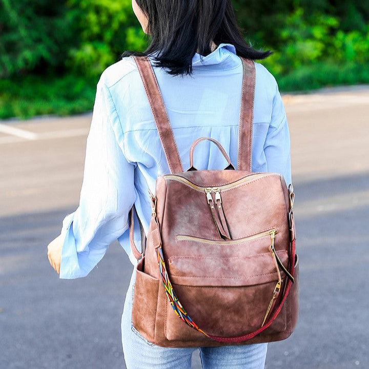 Andrea™ | Leather Backpack