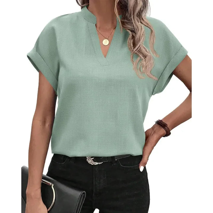 Joley™ - Casual V-neck Blouse