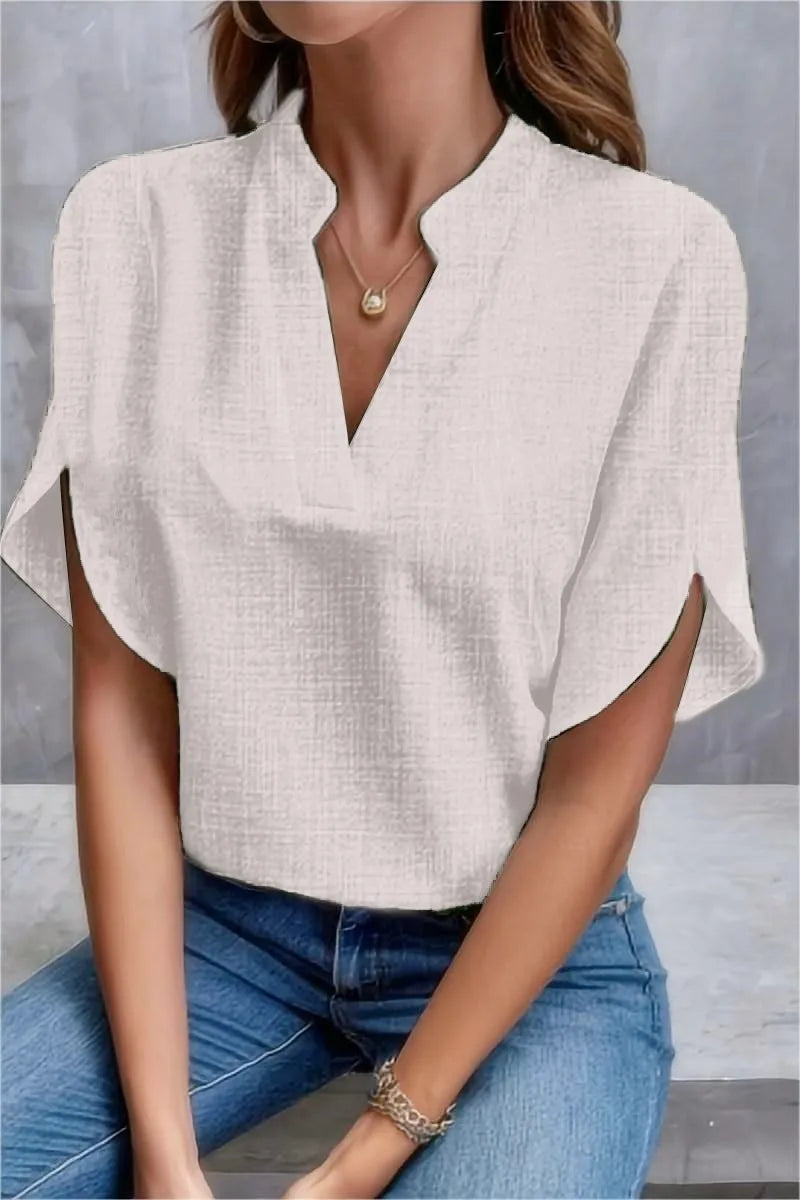 Romy™ - Casual V-neck Blouse