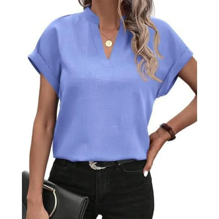 Joley™ - Casual V-neck Blouse