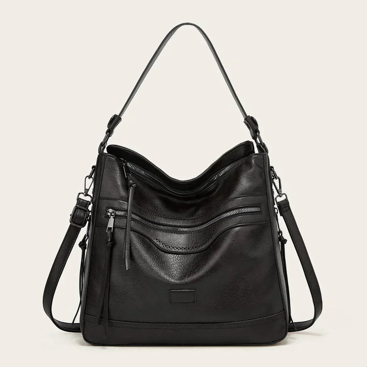 Muriel’s Vintage Charm | Leather Shoulder Bag