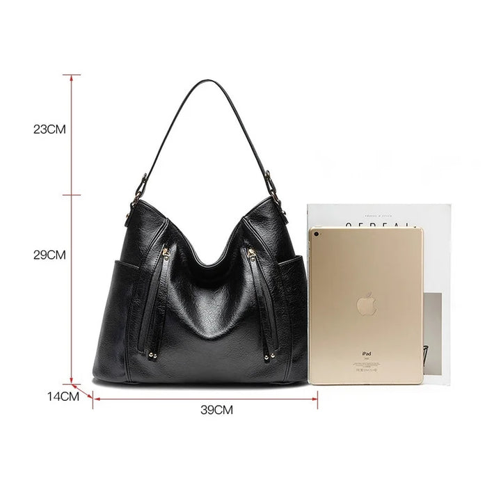 Blanche’s Elegance | Luxurious Leather Bag