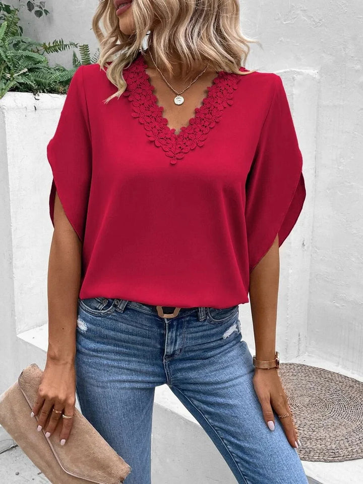 Lavia™ - Casual V-neck Blouse