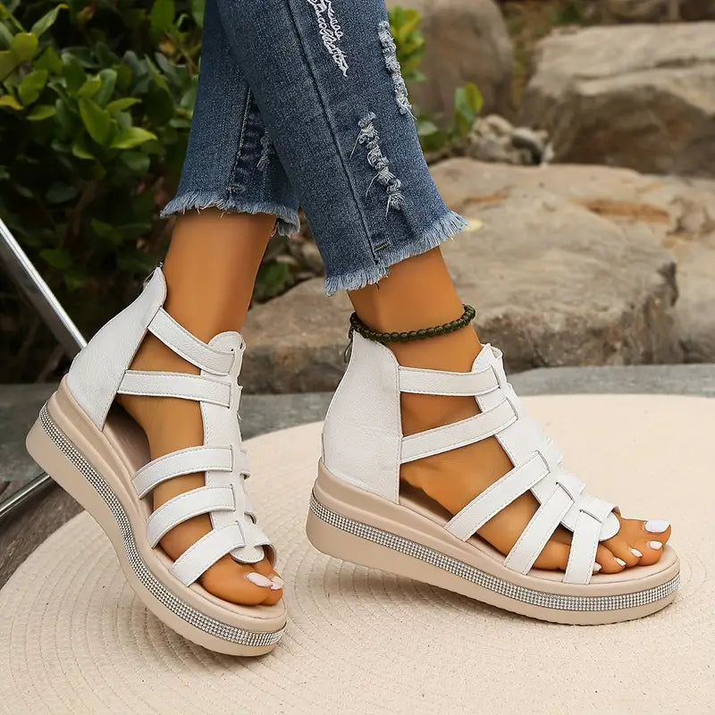 CHLOE™ - Elegant Wedge Sandals