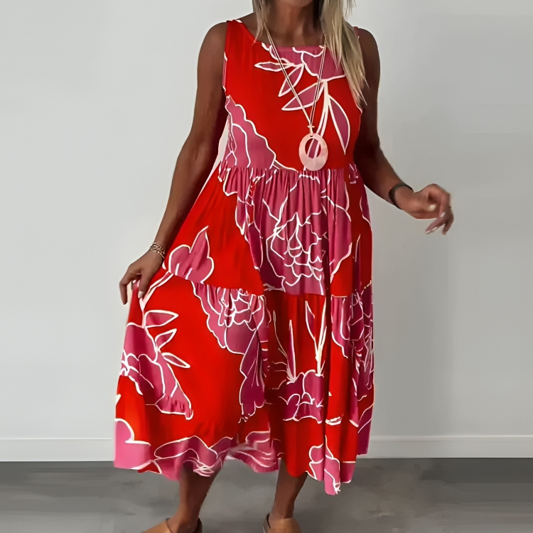 Noemi™ | Stylish Loose Floral Dress