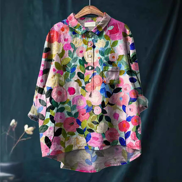 Loreen | Blouse with floral print