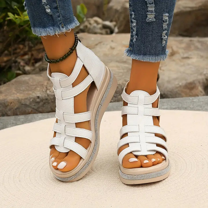 CHLOE - Elegant Wedge Sandals