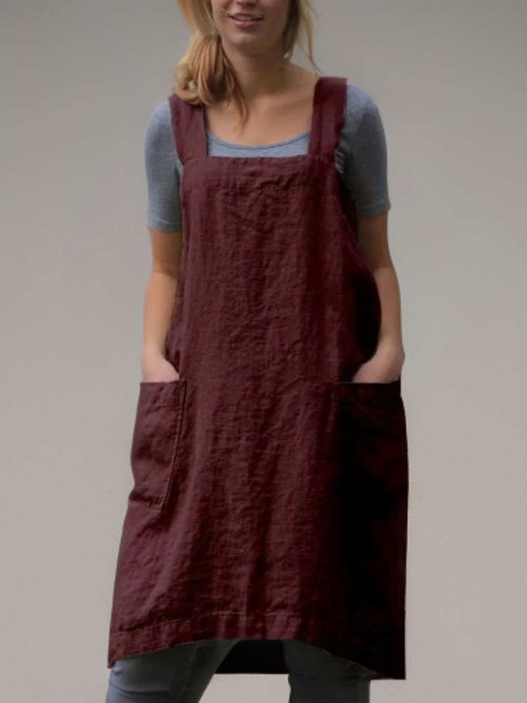 Andi™ | Simple apron with cross back straps